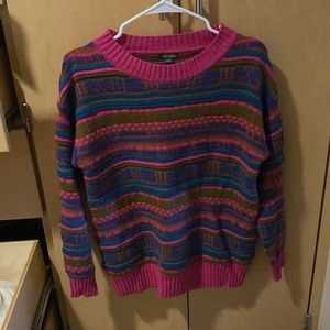 Cute multi colored sweater